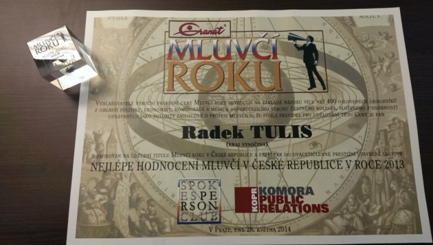 IVYS radek tulis mluvci roku 29052014